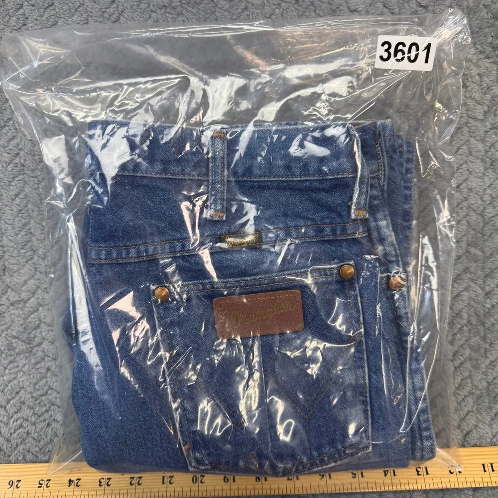 Wrangler Jeans Mens 30x30 Slim Fit Cowboy Cut Blue Denim 936PWD Made in USA VTG